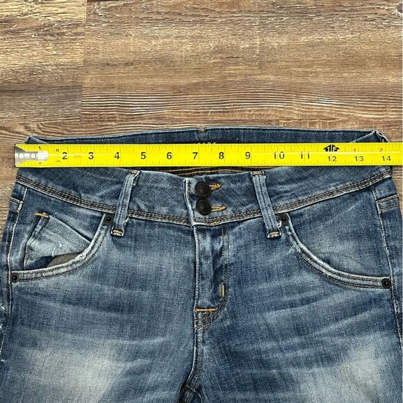 Hudson Made in the USA Denim Straight Leg Denim Sample Jeans Size 27 - Picture 6 of 15